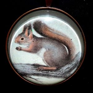 Cute ◇ Richly Detailed ☆ Squirrel Pendant ☪ ♥